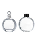 Flat and Transparent Aromatherapy Glass Bottle Volatile Bottle