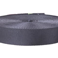 Men Bag Use 1.5 Inch Wide Black 2mm Thick 100% Nylon Twill Webbing