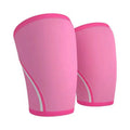 Nylon 7mm Knee Sleeve Soft Weight Lifting Knee Guards for Powerlifting Gym Training