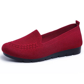 Latest Design Casual Ladies Pump Flat Shoes Round Shoes Flats Women Low Heel Comfortable Flat Shoes