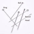 Party Cocktail Stick Fruit Needle Stainless Steel Metal martini Cocktail Pick