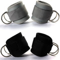Adjustable Neoprene Padded Exercise Fitness Ankle Straps for Cable Machines