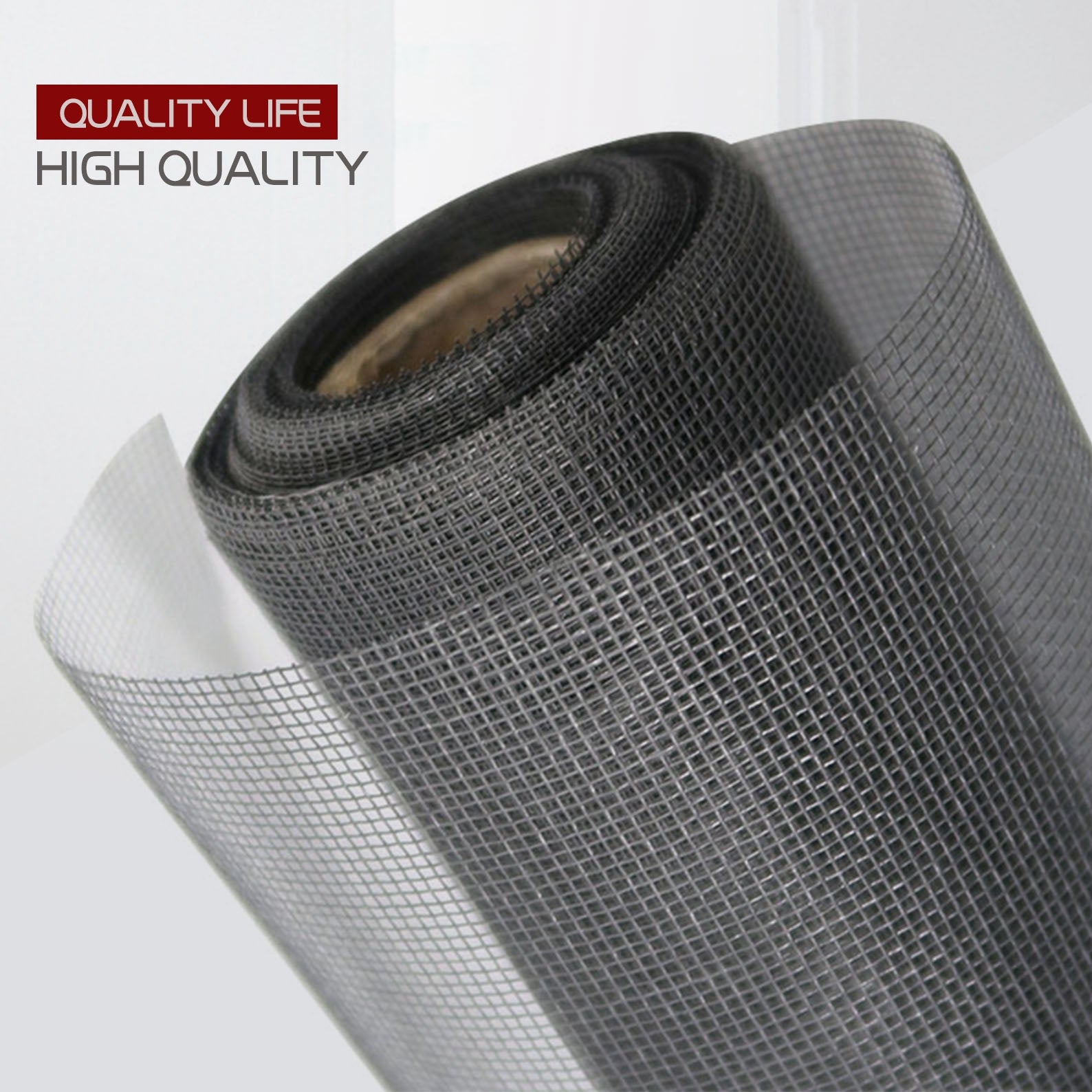 Modern Design Fiberglass Window Screen Mesh Fire-Proof Washable 18x16 Insect Mosquito Proof Net for Door & Window Protection