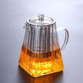 Top Sellers Tea Kettle and Tea Pot Maker Glass Teapot With Removable Loose Tea Infuser Stovetop Safe Glass Teapot