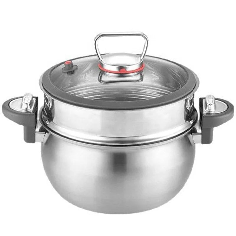 Wholesale and Retail Stainless Steel 304 Pressure Cooker Explosion-Proof Kitchen Cookware for Kitchen Home Cooking