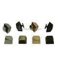 Stock Supply Leather Bag Hardware Accessories Rectangle Bag Feet Studs