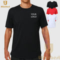 Summer Men's Crew Neck Sports Shirt Sweat Plus Size Quick Drying Breathable Outdoor Running Fitness Short Sleeve T-shirt