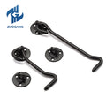 Circular Metal Locking Swivel Accessories Window Hooks and Eyes Building Hardware