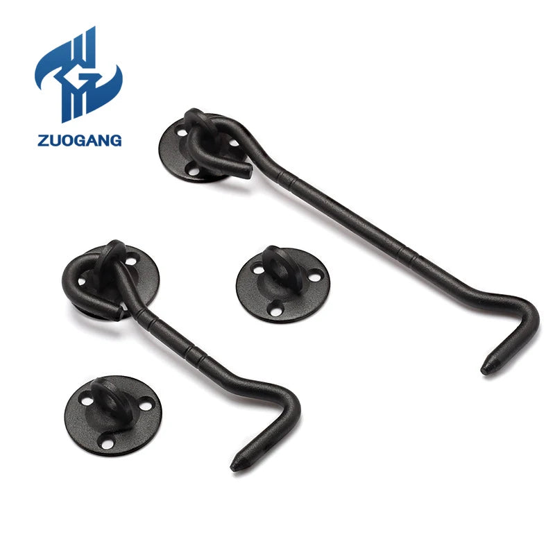 Circular Metal Locking Swivel Accessories Window Hooks and Eyes Building Hardware