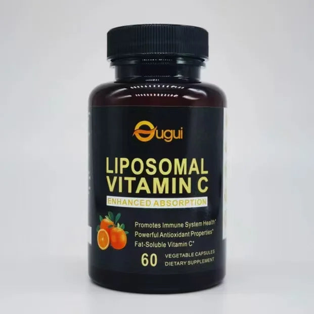 Liposomal 1600mg Vitamin C Antioxidant Supplements High Absorption Fat Soluble 100% Pure Capsules All Ages Beauty Product