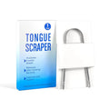 Hot Selling 2-Pack Stainless Steel Tongue Scraper Set Universal Eco-Friendly Hygienic Tongue Cleaning Tool for Breath Prevention