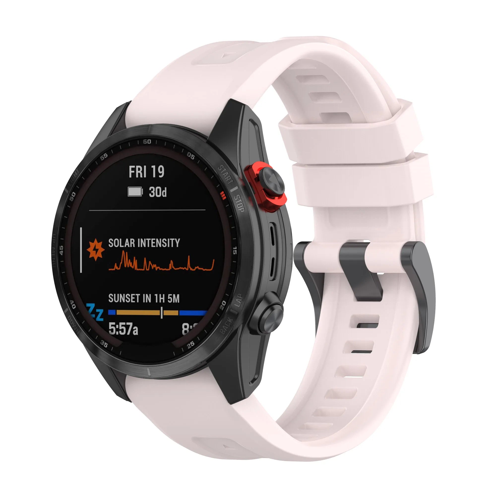 Eraysun 26 22 20mm Silicone Band for Garmin Fenix 7 7S 7X Watchbands Band Quick Release Silicone WristBand Silicone Strap