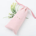 Wholesale Hot Stamping Suede Pouch Drawstring Dust Bag Pink Suede Gift Bag for Jewelry