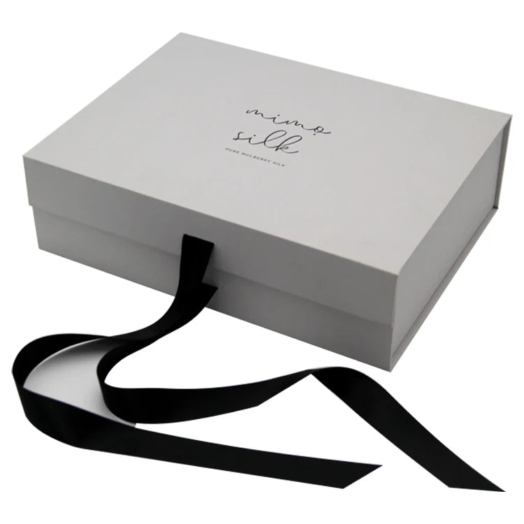 Shine Seal Shippable Secrets Gift Set Case Shining Paper Packaging Box Sponge Lining Embossed Matt Laminated Separate Folder