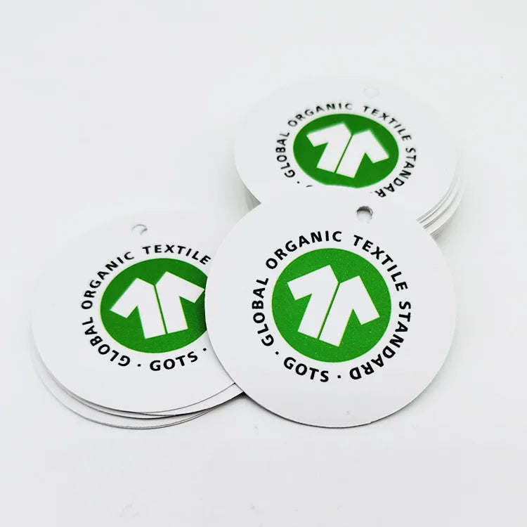 Personalized Round Shape Hang Tags for Boutique and Retail