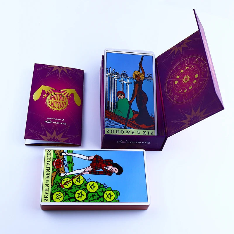 Custom Popular Tarot Deck Cards Paper Oracle Board Games Tarot Cards