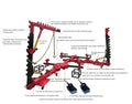 Tool 3000kg Automotive Chassis Frame Bench Body Collision Accident Quick Repair System Pulling Machine Frame Straightener
