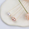 Zhuji Hot Sale 925 Sterling Sliver 10-11mm Natural White Rice Freshwater Pearl Necklace