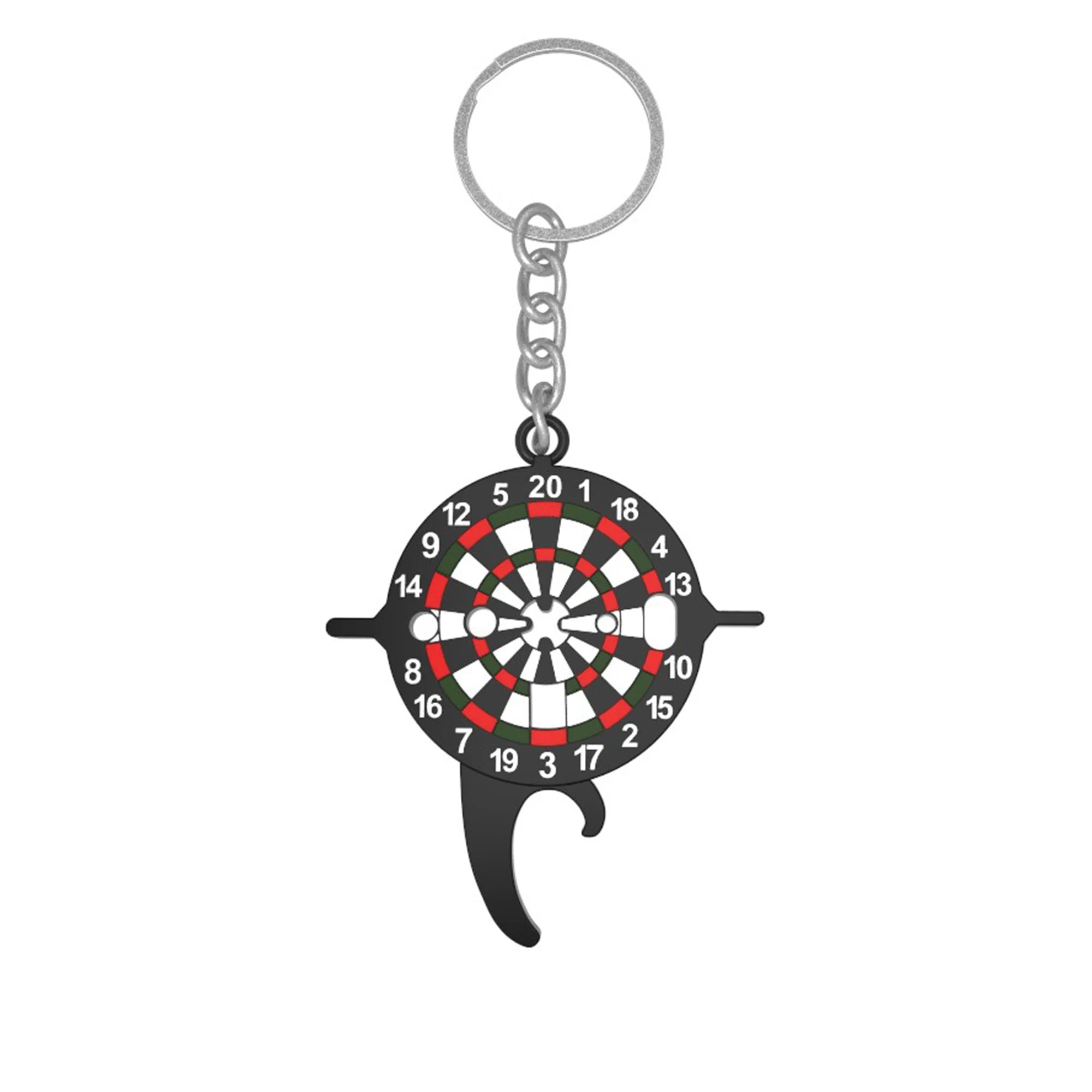 Multi Functional Key Chain Dart Tool Darts Accessories for Soft and Steel Tip Darts Set Bottle Opener