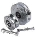 4 Inch V Groove Modern Outdoor Sliding Gate Wheel with Double Bearings and Gate Box