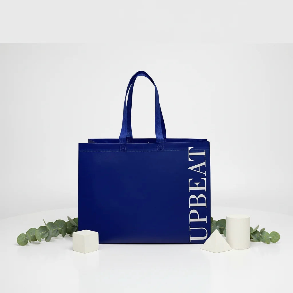 Custom Eco-Friendly PP Laminated Shopping Tote Bag Reusable Fabric Handled Promotional Non-Woven Bags with Custom Logo Wholesale
