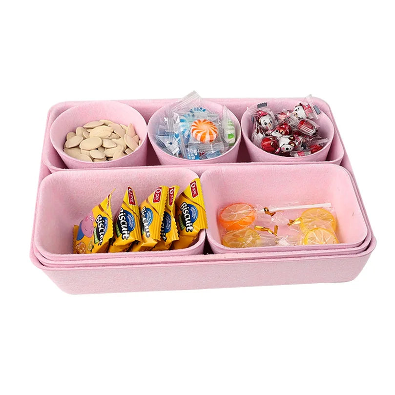 Large Size Felt Tray Organizer Drawer Desk Felt Storage Bin case Organizer