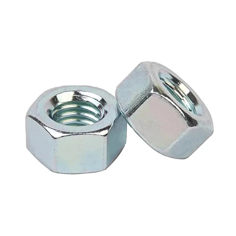 GB Standard Class 8 Zinc Plated Metric High-Performance Durable Automotive Steel Hex Head Nut