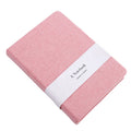A6 Business Diary Lined Planner Fashion Binding Leather Wholesale A5 Pu Leather Hard Cover Notebook