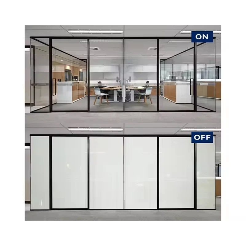 PDLC Switchable Glass Film High Transparent Smart Glass Privacy Dimming PDLC Smart Film for Building Partition