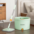 Homettler Best Selling Household Items Magic Spin Mop 360 Rotatable Adjustable Cleaning Mop Wet & Dry  Separate