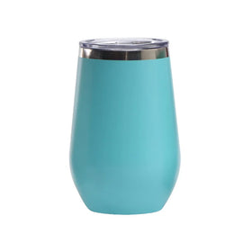 Double-Wall 304 Stainless Steel 12 oz Insulated Coffee Tumbler 6-12 Hours Thermal Insulation Eco-Friendly Portable Lid Best