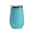 Double-Wall 304 Stainless Steel 12 oz Insulated Coffee Tumbler 6-12 Hours Thermal Insulation Eco-Friendly Portable Lid Best MegaBDM