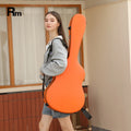 Moon-FGC-CRD Custom Colorful Matt Finish FRP Fiberglass Classical Guitar Hard Case Bag Rainbow Music Gig Bag for Guitar