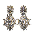 New Arrival Luxury Fashion Wedding Drop Large Pendant Full Diamond Bride Tassel Earrings