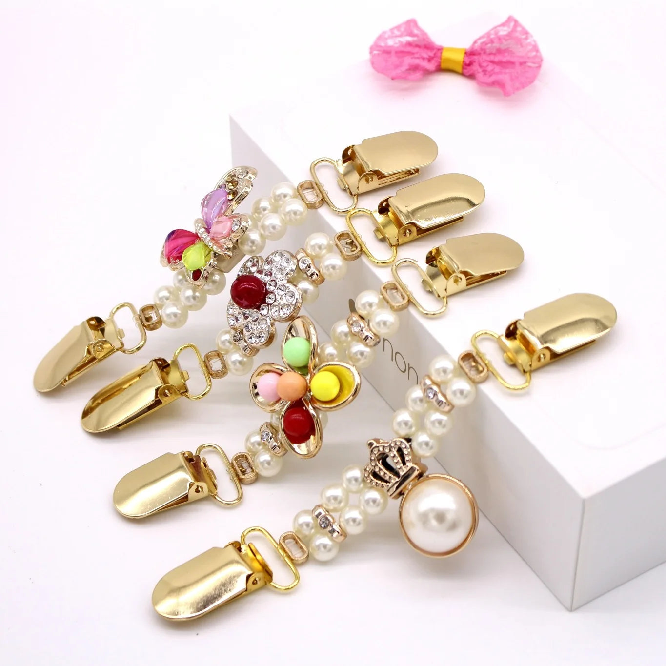 Retro Sweater Collar Brooch Clip Cardigan Dresses Shawl Wedding Engagement Children's for Women Girls