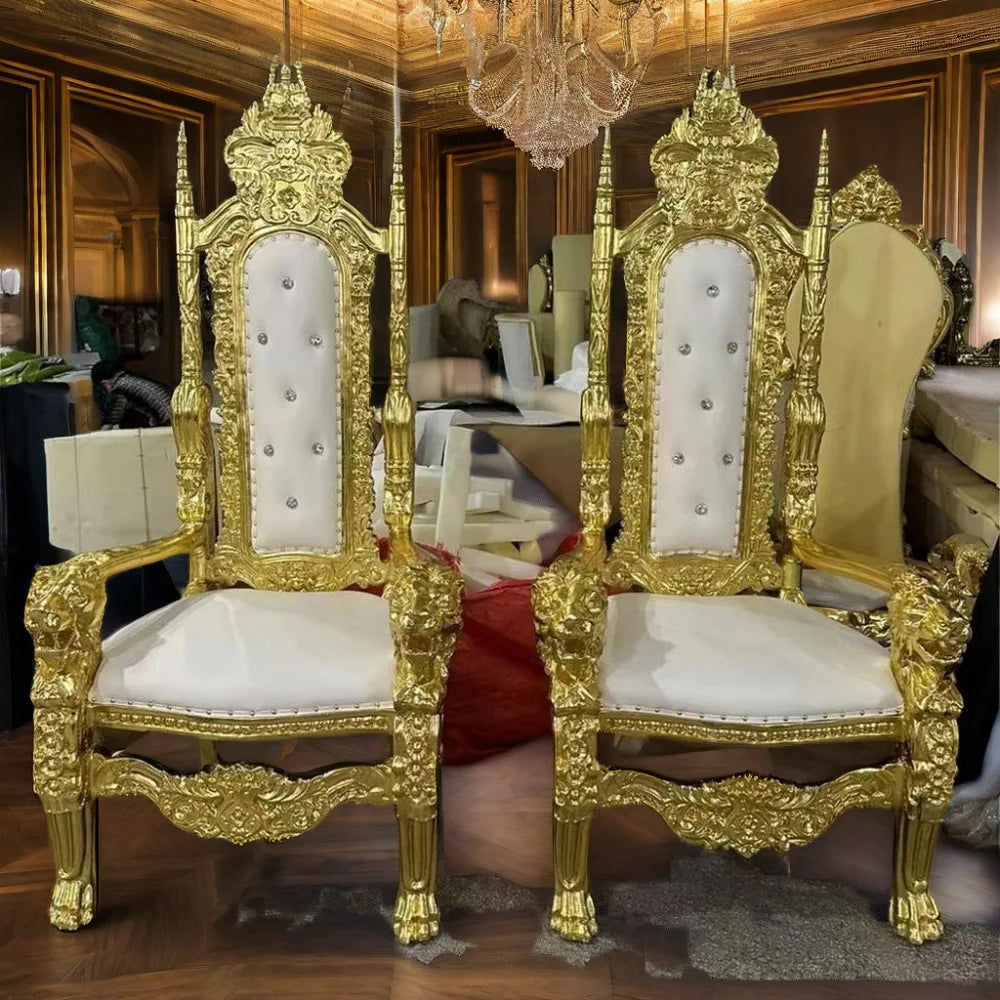Wholesales Luxury King Throne Chair Royal Wedding SofaHot Sales