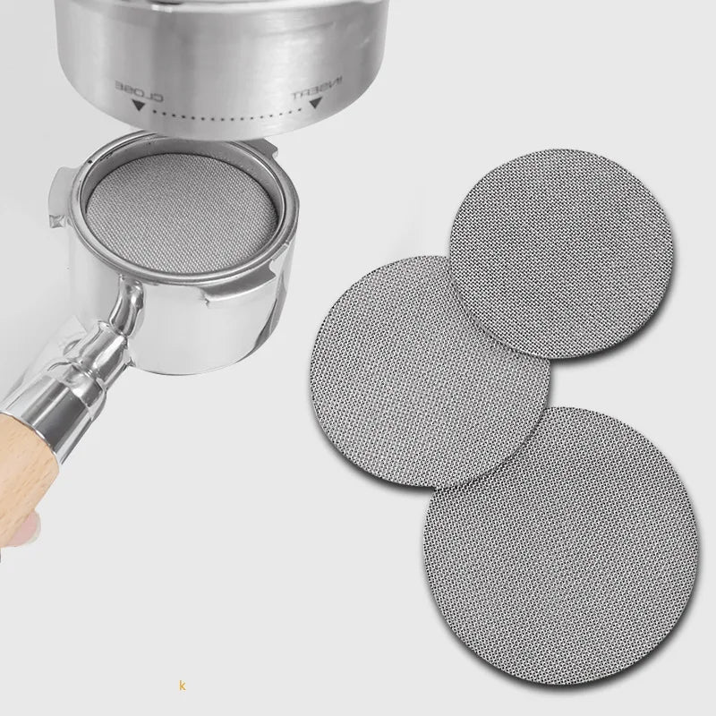 51mm 53mm 58mm Shower Screen Coffee Puck Screen Coffee Filter Disc Espresso Puck Sreen