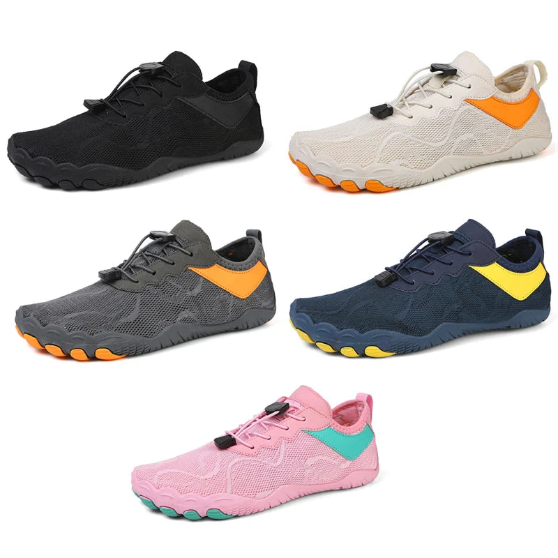 Nay1il Women's Men's Barefoot Quickwater Shoes for Beach & Outdoor Hiking Inflatable Water Walking Shoes with Insole for Divers