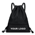 Cheap Reusable Promotional Products Custom Printed Polyester Drawstring Backpack Shopping Bag