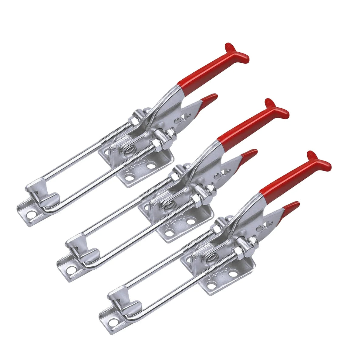 Adjustable Stainless Steel Carbon Door Latch Lock Galvanized Toggle Clamp with Spring Structure Metal Clip