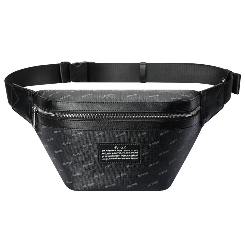 Bopai Custom Men Durable Belt Shopping and Sports Waist Bag