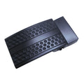 Fashionable New Arrival Belt Buckles Black Zinc Alloy with Retro Effect Design Clip Teeth on Genuine Cowhide Leather