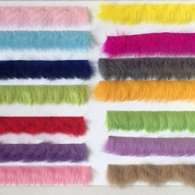 Multiple Colors Fly Tying Animal Fur Fly Tying Rabbit Fur Strips Can Replace Fly Tying Bucktail