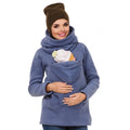 Shanhao Ready to Ship Mommy Baby Bag Kangaroo Pocket Sweatshirt Womens Tech Fleece With Kangaroo Pocket