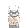 8 Layers Non-Slip Hanging Camisoles Ties Swimsuits Holder Multi Layer Metal Wire Foldable Space Saving Tank Tops Bra Hanger
