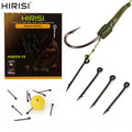 20pcs Per Pack Hirisi Carp Fishing Boilie Screw Swivels Fishing Bait Needle Carp Fishing Tackle Rig Terminal Tackle