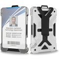 Metal RFID Blocking Money Clip Wallet RFID Aluminum Credit Card Holder Wallet with ID Pocket Credit Card Card Holder