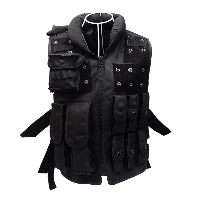 Shero Tactical Vest for Men Life Combat Security Guards Vests Training Uniform Straps Tactic Combat Vest