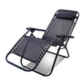 Modern Zero Gravity Metal Folding Lounge Chair for Outdoor Camping Beach Office Garden Balcony Hotel Courtyard Durable Stylish
