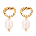 JINYOU 725 Trendy Fashion Copper Gold Plated Charm Jewelry Natural Freshwater Pearls Korean Chic Earrings Silver Post for Women MegaBDM